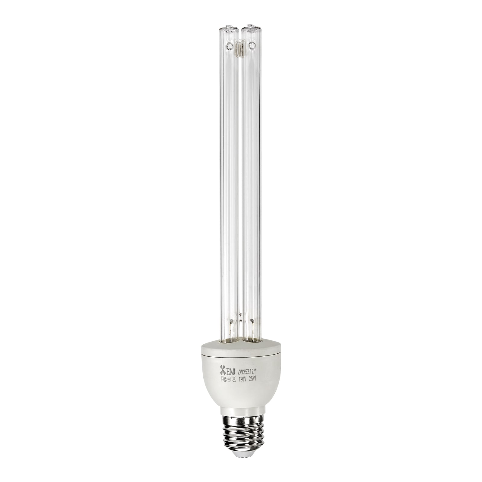 UV Light Bulb 2 Pack 25W Replacement Ultraviolet UVC Lamp With Ozone UVO Bulb_voghion.com